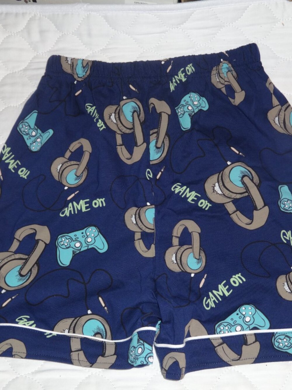 UMEYDA BOYS SUMMER PAJAMA SET SIZE 160 (11-12 YEARS) GAMING THEME - Picture 3 of 8